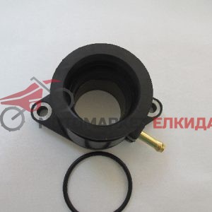 Фланец карбуратор ляв с тръбичка YAMAHA XT600/TT600 IQTech