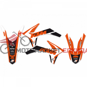 Лепенки KTM SX-SXF 11-12/EXC 12-13 2537N DREAM 4 BLACKBIRD